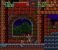 une photo d'Ã©cran de Super Castlevania 4 sur Nintendo Super Nes